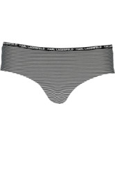 KARL LAGERFELD BEACHWEAR Perfektn Dmske Plavky Spodn diel ierna