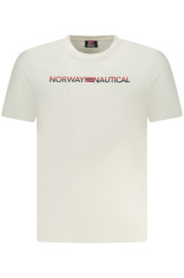 NORWAY 1963 Perfektn Pnske Triko Krtky Rukv Biela