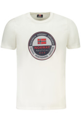 NORWAY 1963 Perfektn Pnske Triko Krtky Rukv Biela