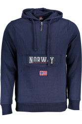 Pnska Mikina bez zipsu NORWAY 1963 modr