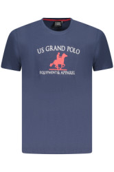 U.S. GRAND POLO Perfektn Pnske Triko Krtky Rukv Modr
