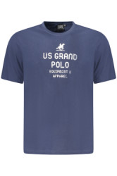 U.S. GRAND POLO Perfektn Pnske Triko Krtky Rukv modr