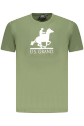 U.S. GRAND POLO Perfektn Pnske Triko Krtky Rukv Zelen
