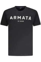 ARMATA DI MARE Perfektn Pnske Triko Krtky Rukv ierna