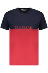 TRUSSARDI Perfektn Pnske Triko Krtky Rukv erven
