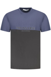 TRUSSARDI Perfektn Pnske Triko Krtky Rukv Modr