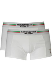 AERONAUTICA MILITARE Perfektn Pnske Boxerky  Biela