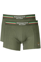 AERONAUTICA MILITARE Perfektn Pnske Boxerky  Zelen