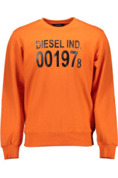 Pnska Mikina bez zipsu Diesel oranov