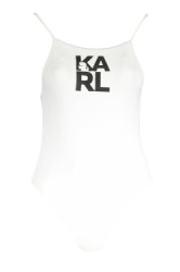 KARL LAGERFELD BEACHWEAR Perfektn Dmske Jednodielne Plavky Biela