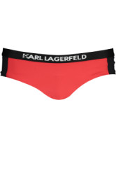 KARL LAGERFELD BEACHWEAR Perfektné Dámske Plavky Spodný diel Červená