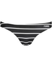KARL LAGERFELD BEACHWEAR Perfektné Dámske Plavky Spodný diel Čierna