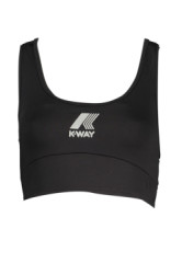 K-WAY K Way Top Donna Nero