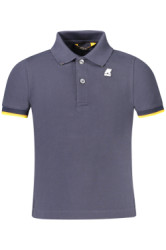 K-WAY K Way Polo s krtkym rukvom Junior Blue