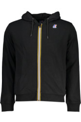 Pnska Mikina na zips K-WAY ierna
