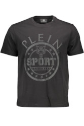 PLEIN SPORT Perfektn Pnske Triko Krtky Rukv ierna