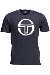 Sergio Tacchini Perfektn Pnske Triko Krtky Rukv Modr