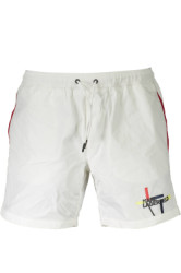 KARL LAGERFELD BEACHWEAR Perfektn Pnske Plavky Biela