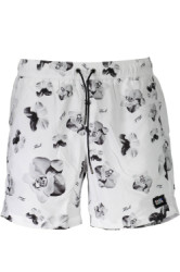 KARL LAGERFELD BEACHWEAR Perfektn Pnske Plavky Biela