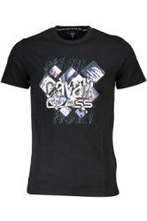 CAVALLI CLASS Cavalli Class T Shirt Maniche Corte Uomo Nero