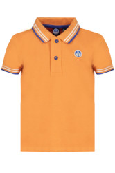 NORTH SAILS North Sails Polo Maniche Corte Bambino Arancio