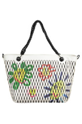 DESIGUAL Fantastick Dmska Kabelka 44X30X13cm Biela