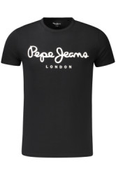 Pepe Jeans Perfektn Pnske Triko Krtky Rukv ierna