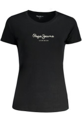 PEPE JEANS Pepe Jeans T Shirt Maniche Corte Donna Nero