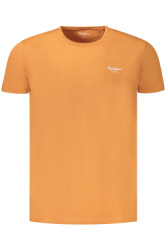 Pepe Jeans Perfektné Pánske Tričko Krátky Rukáv Oranžová
