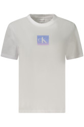 Calvin Klein Perfektn Dmske Triko Krtky Rukv Biela