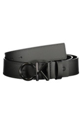 CALVIN KLEIN Calvin Klein Cintura In Pelle Uomo Nero