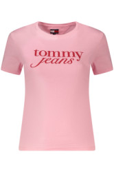 TOMMY HILFIGER Tommy Hilfiger T Shirt Maniche Corte Donna Rosa