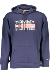 Pnska Mikina bez zipsu Tommy Hilfiger modr