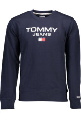 Pnska Mikina bez zipsu Tommy Hilfiger modr