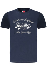 Tommy Hilfiger Perfektn Dmske Triko Krtky Rukv modr