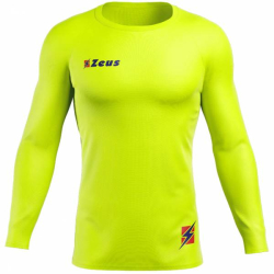 Zeu Fiiko Baelayer Top Kompren triko  dlhm rukvom neon yellow