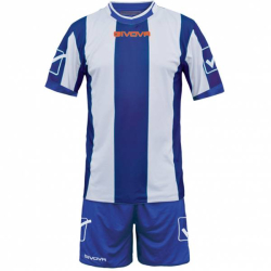 Givova Futbalov dres so ortkami Kit Catalano modr / biela