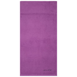 JELEX "100FIT" Fitness Towel with Zipped Pocket violet