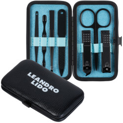 LEANDRO LIDO LEANDRO LIDO "Perugia" Manicure Set 8 pieces blue