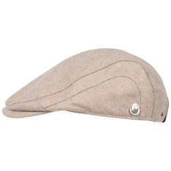 MIESEPETER MIESEPETER "Mill-Wall" flat cap beige