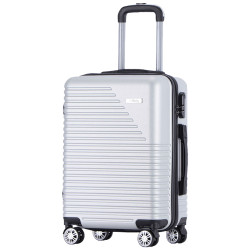 Banaru Design Banaru Design 20" Hand Luggage Suitcase silver