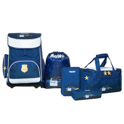 MUWO MUWO "Lil Officer" Kids School bag Set 5pcs.