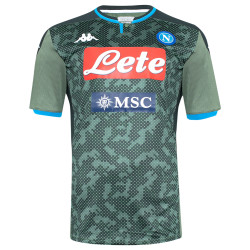 Kappa SSC Napoli Kappa Kombat Pro Men Jersey 304NWA0-GREEN FANTASY-GREEN