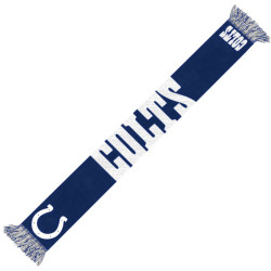 FOCO Indianapolis Colts NFL Wordmark Fan Scarf SVNF14WMIC