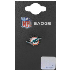 FOCO Miami Dolphins NFL Metal Pin Logo Badge BDNFLCRSMD