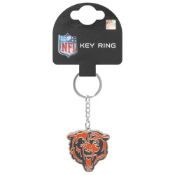 FOCO Chicago Bears NFL Logo Key Chain KYRNFCRSCB