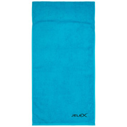 JELEX 100FIT Fitness Towel with Zipped Pocket turquoise