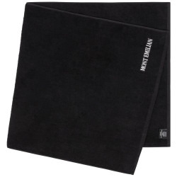 MONT EMILIAN "Peillon" Bath towel 140 x 70 cm black