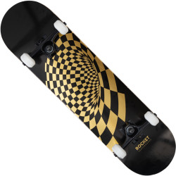 Rocket Skateboards Rocket Vortex Foil Gold 8" Skateboard RKT-COM-1553