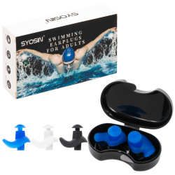 SYOSIN SYOSIN Adults Swimming Earplugs Pack of 3 X001AY5Z5N